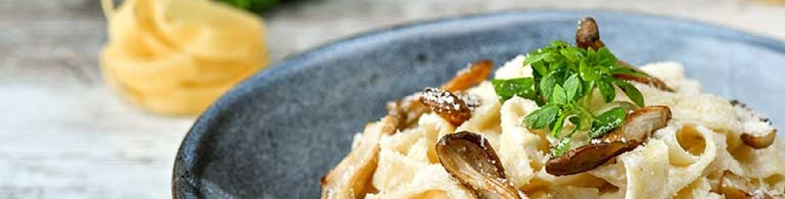 Tjestenina s bukovačama.