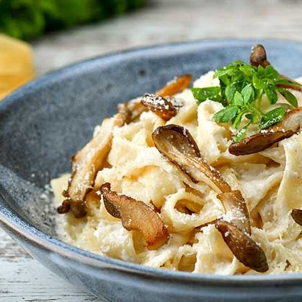 Tjestenina s bukovačama.