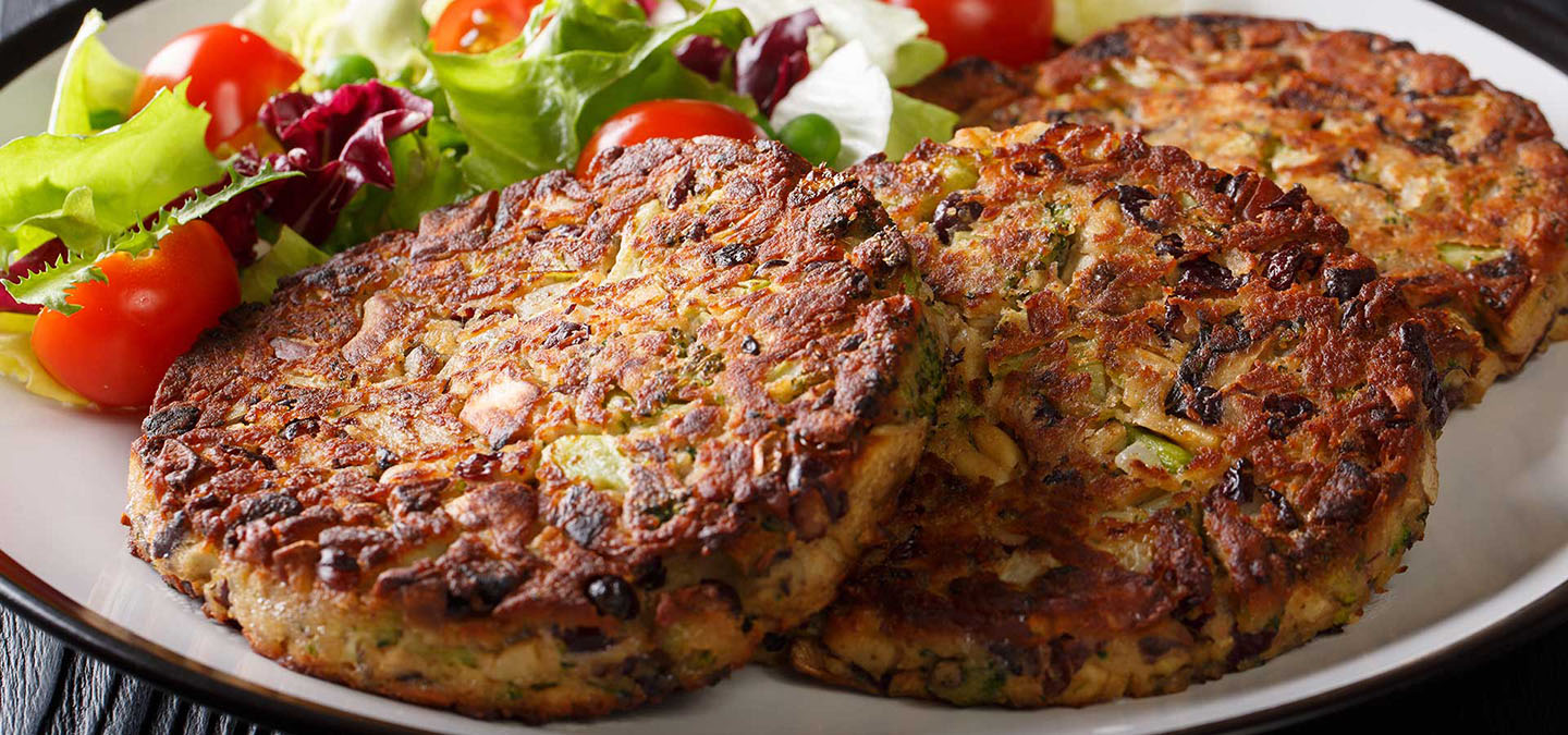 Pljeskavice s bukovačama.